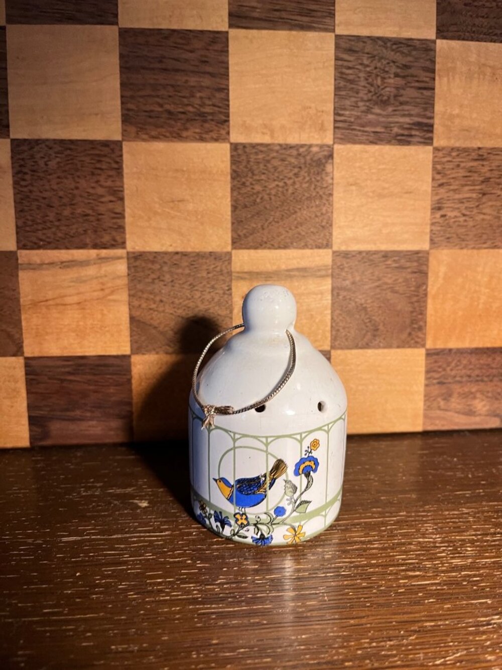 Bird Cage Pomander Pouporri Container A108